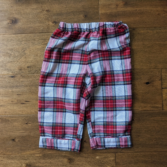 EUC Pottery Barn Kids 2T Plaid Flannel PJs - Picture 5 of 5